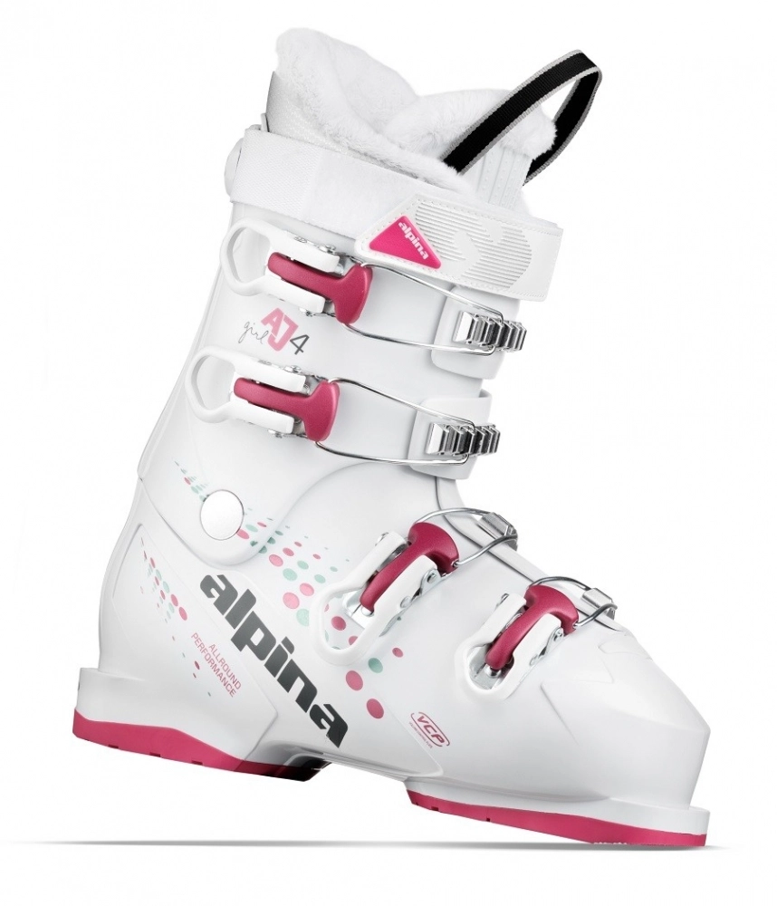 Alpina AJ4 GIRL White sjezdové boty dětské