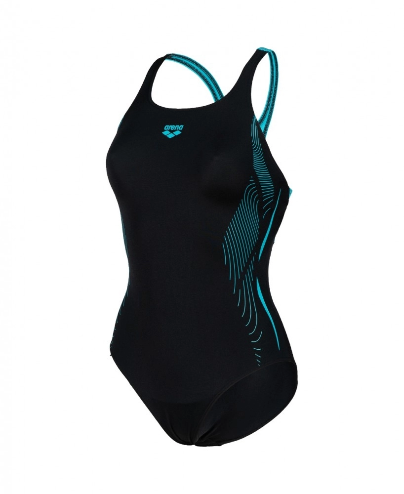 ARENA Swimsuit Swim Pro dámské jednodílné plavky black/graphick