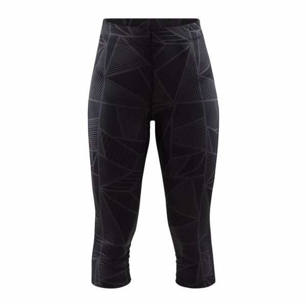 Craft Eaze capri tights W p verdure black