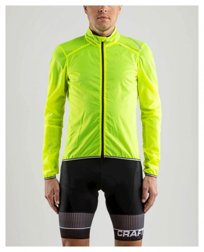 Craft Lithe Jkt M neon žlutá