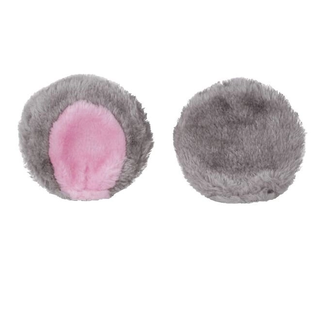 Etape FUNNY KIT dekorace na přilbu růžová/šedá