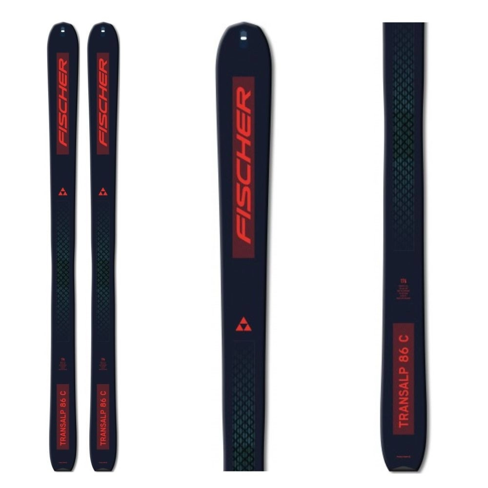Fischer Transalp 86 Carbon 22/23 black/red skialpové lyže