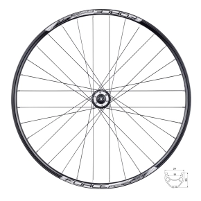 FORCE BASIC DISC 622x19 F804332-6d 32d černá