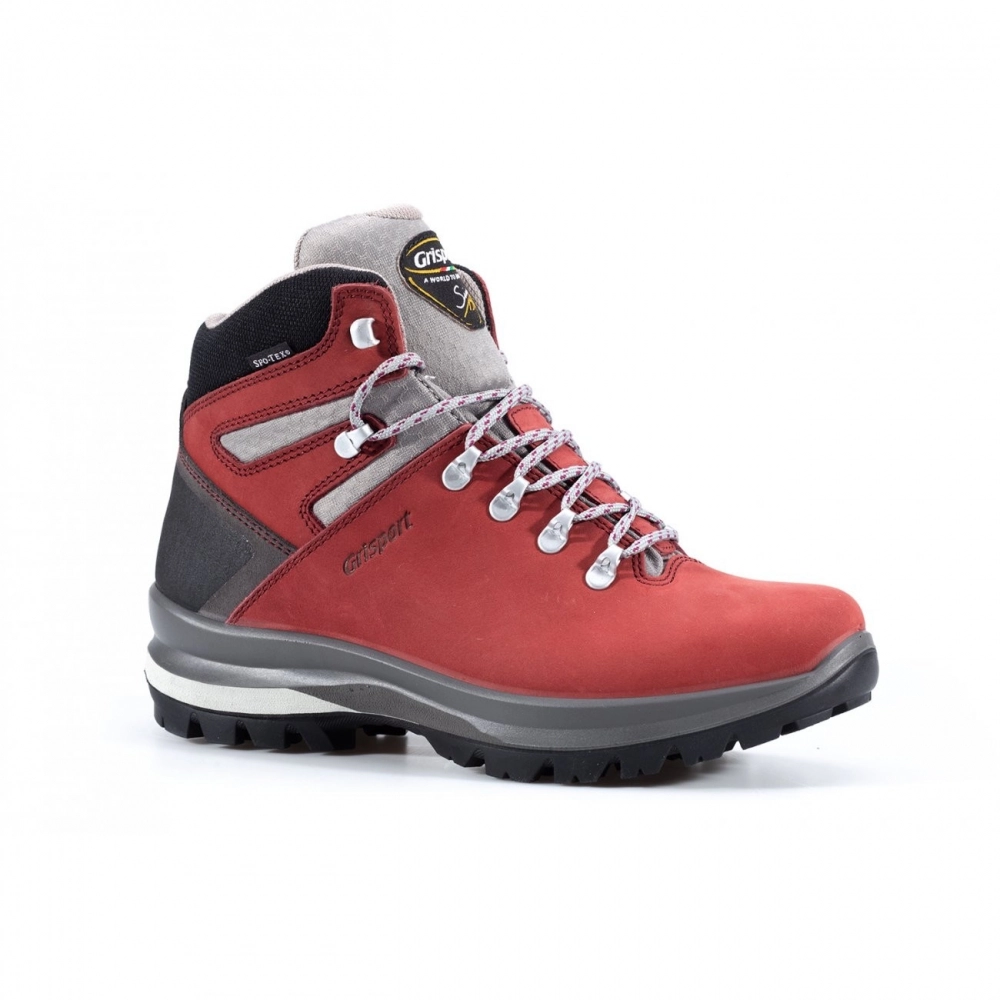 Grisport 14117 dámské outdoorové kotníkové boty červené
