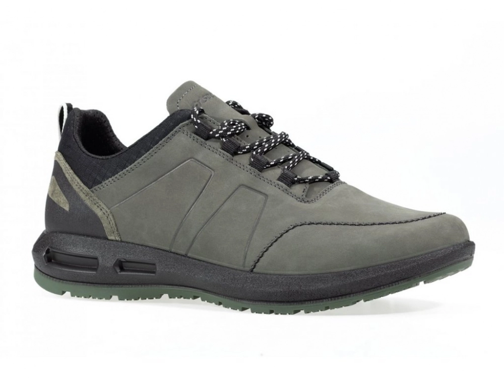 Grisport ALASSIO outdoorové boty nízké pánské  šedozelená