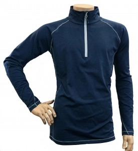 GTS Sportshirt zipp mele navy