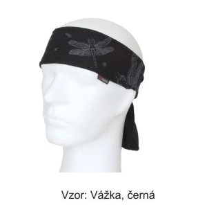 Infit Biker černá-vzor vážka 