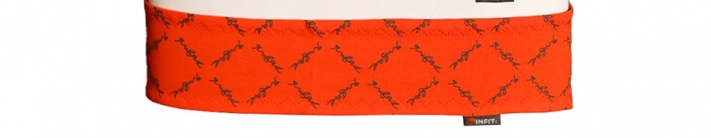 Infit Biker oranžová-vzor  