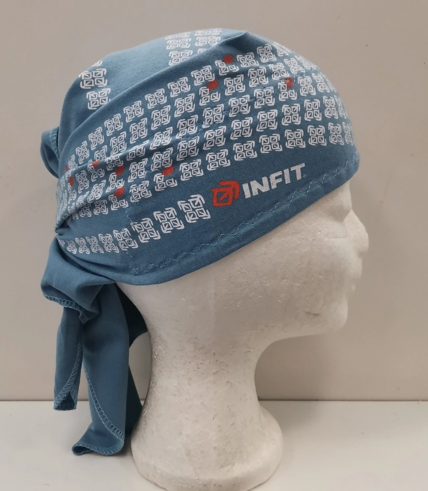 INFIT Pirát modrá potisk