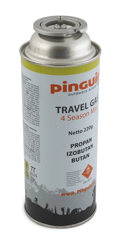 Kartuše Pinguin Travel Gas 220g