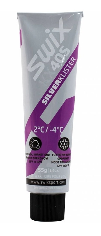 Klistr Swix KX40S Silver 2°C až -4°C 