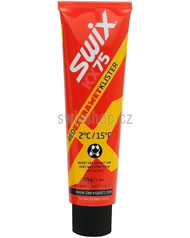 Klistr Swix KX75 +2°C až +15°C