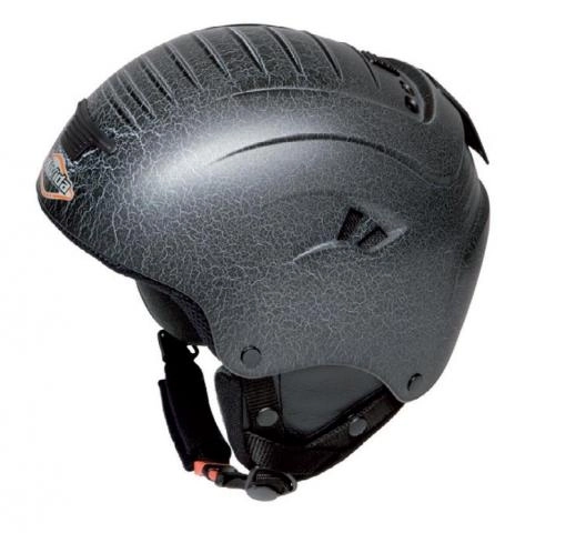 Lyžařská helma Mividia Lite Vertigo černá/šedá