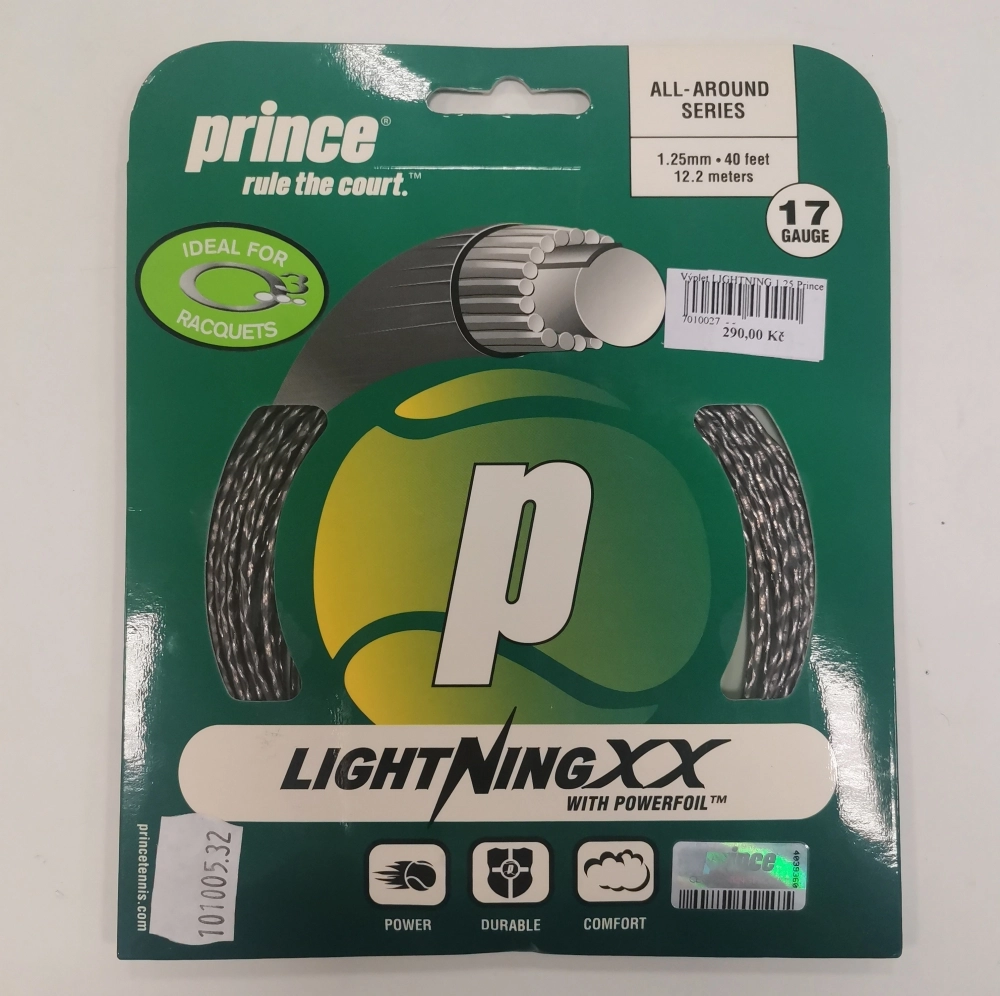 Prince LightNingXX 17 černá výplet na tenisovou raketu   