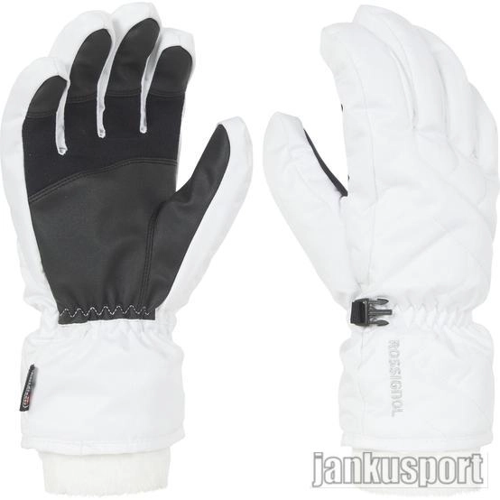 Rossignol W Kaly impr G white  zimní rukavice