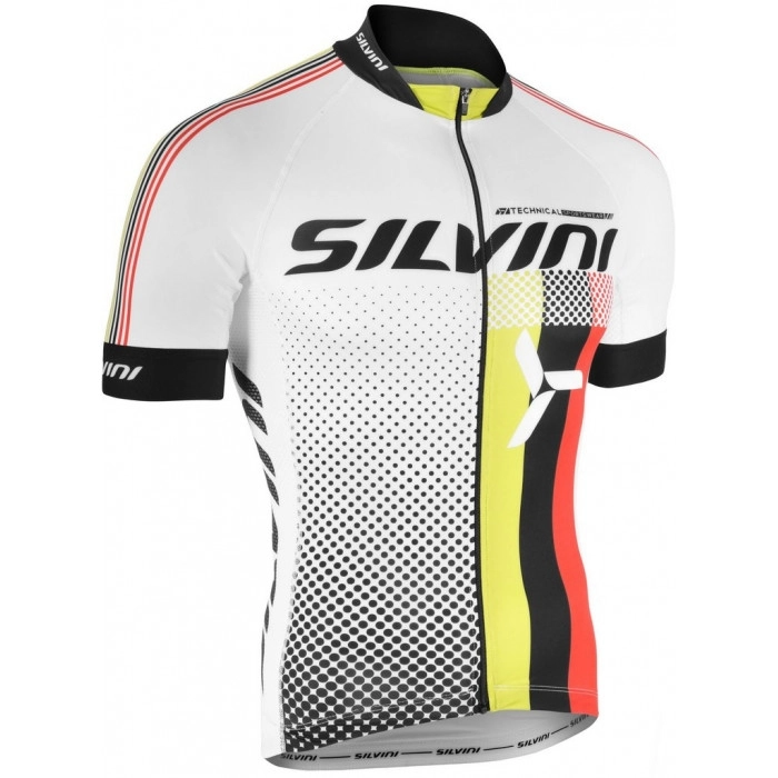 Silvini Team white cyklistický dres  