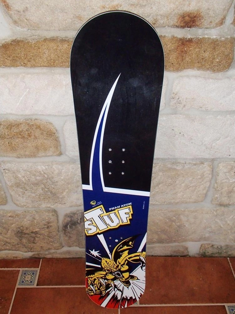 Stuf Phan Atom černá  snowboard juniorský