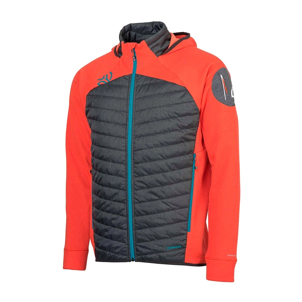 Ternua Krux hybrid JKT M orange red