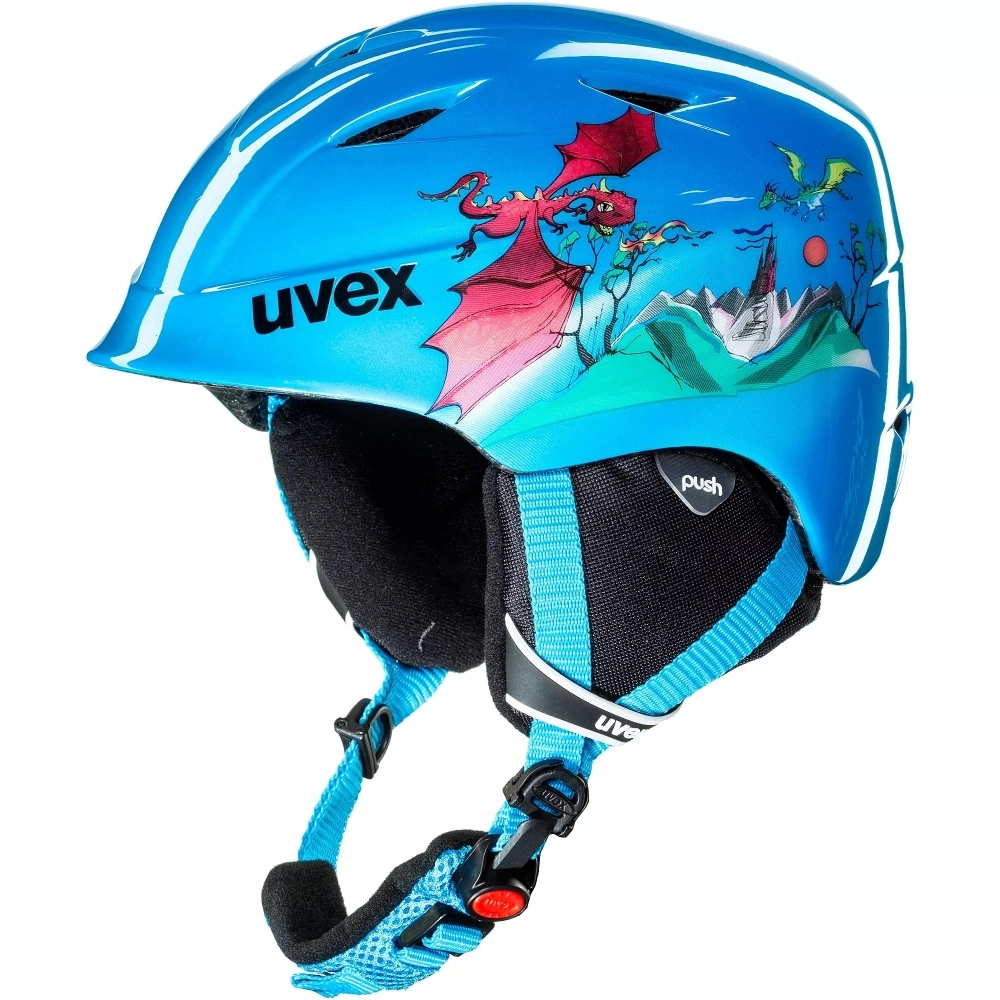 Uvex Airwing 2 blue dragon